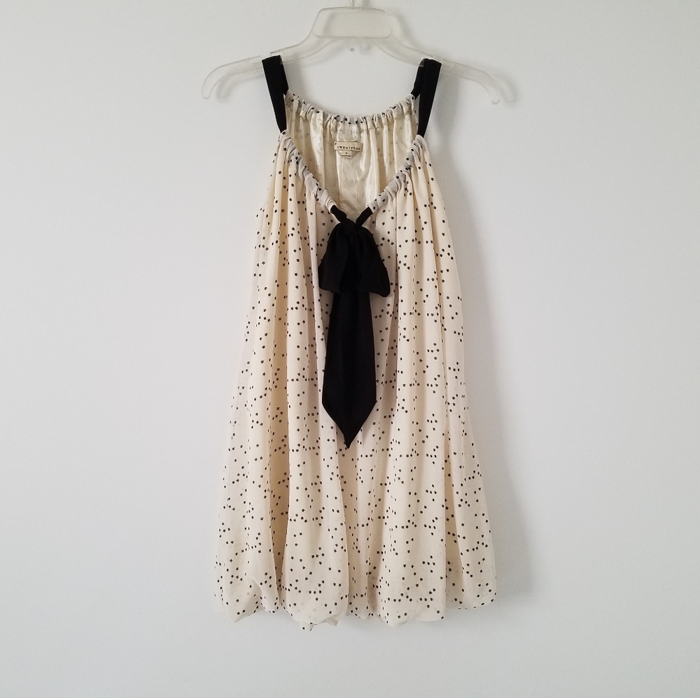 🌠Star Print Bubble Hem Dress